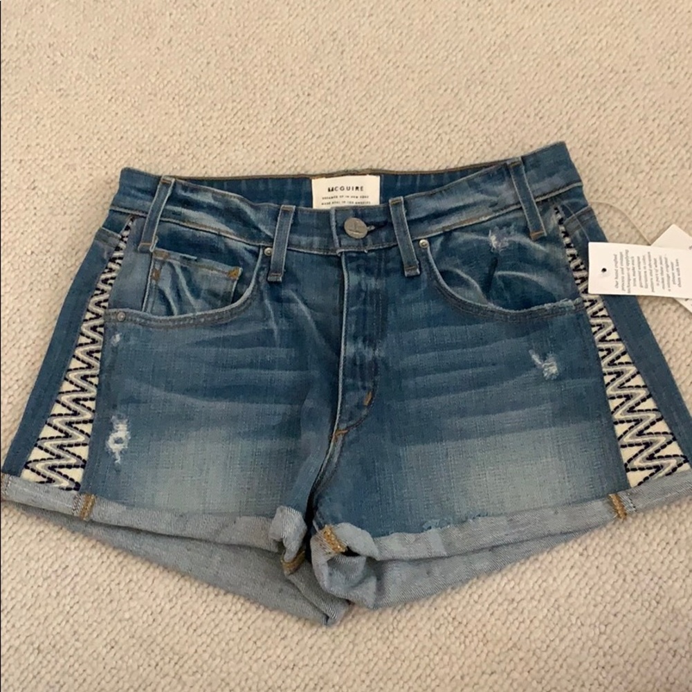 mcguire jean shorts